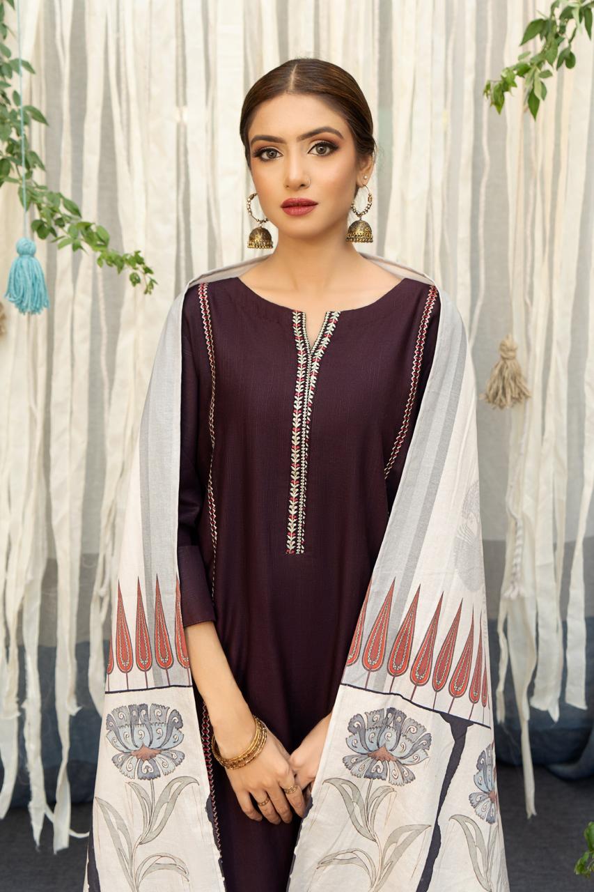 JAZMIN-3PC LAWN - VM193
