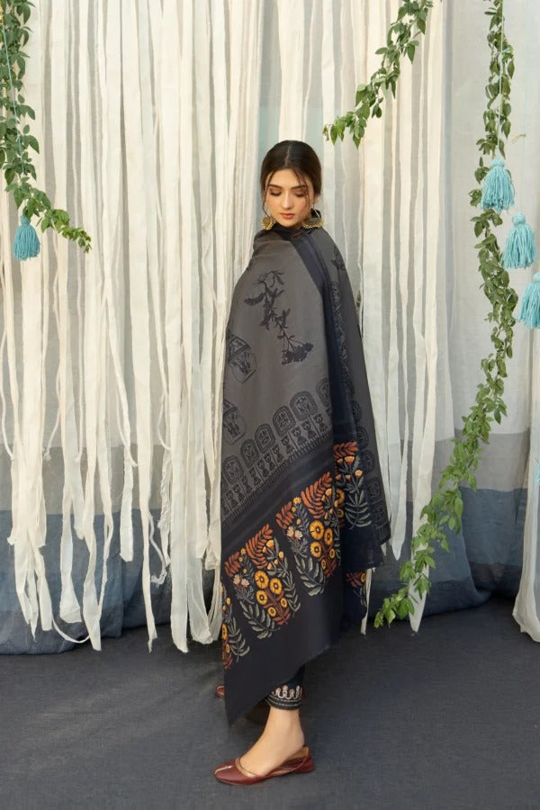 3PC-LAWN EMBROIDERED SUIT-NEHA-VM178