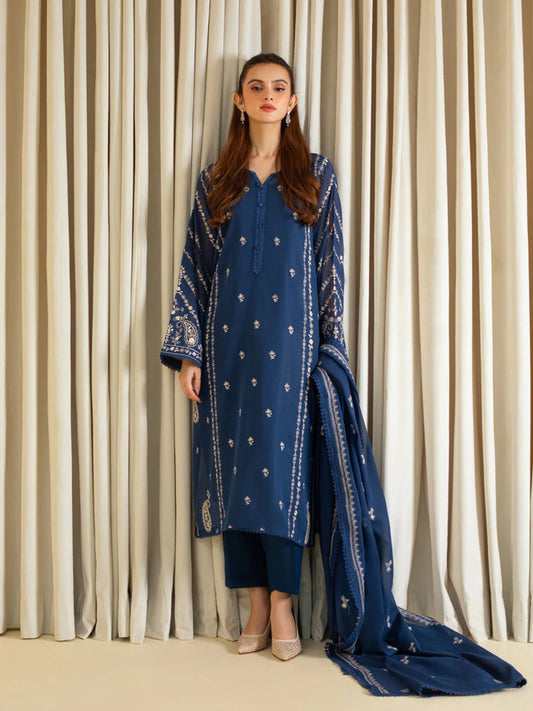 3PC - EMBROIDERED SUIT-VM304