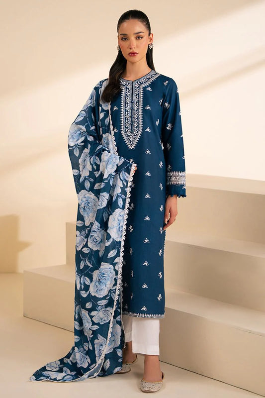 3PC-LAWN EMBROIDERED SUIT-VM3170