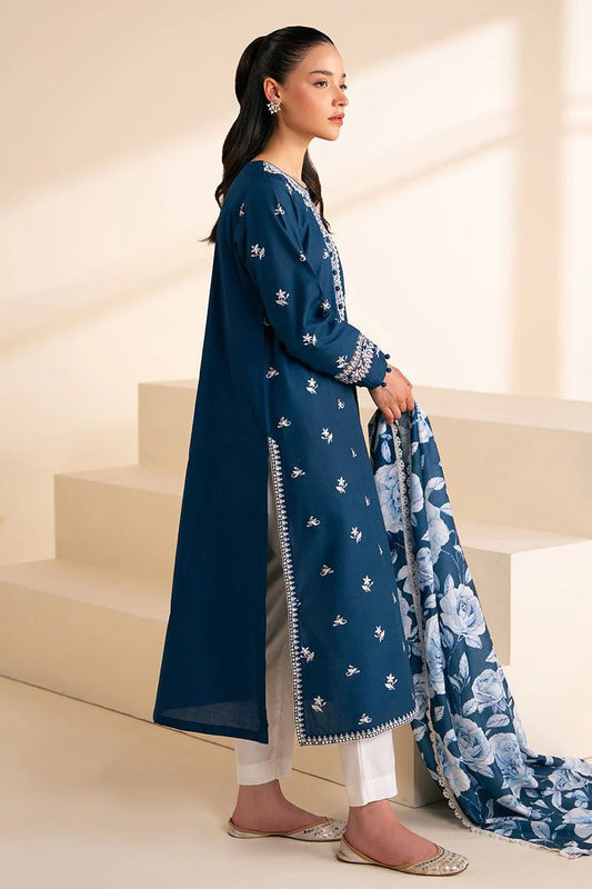 3PC-LAWN EMBROIDERED SUIT-VM3170