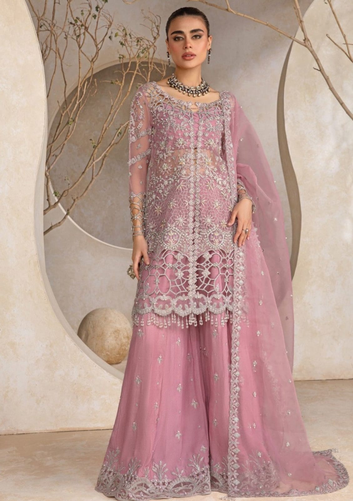 Embroidered Chiffon – Natasha FD09-VM370