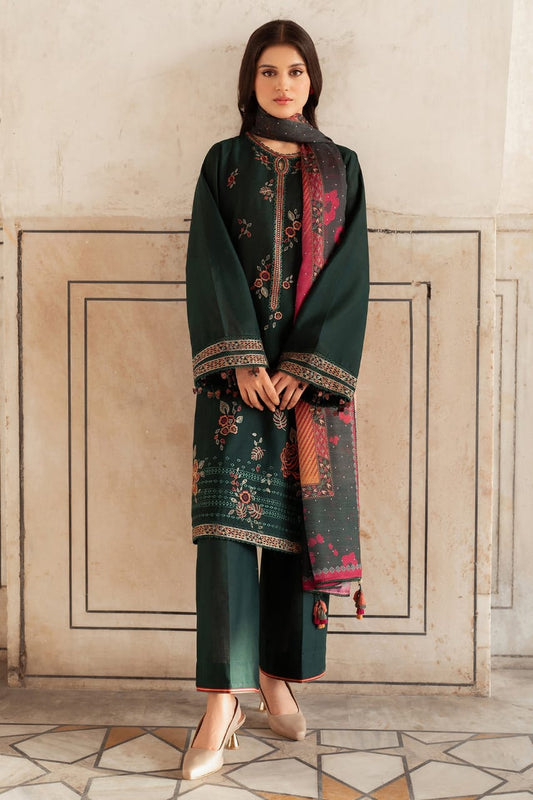 3PC-LAWN EMBROIDERED SUIT-JAZMIN-VM3178
