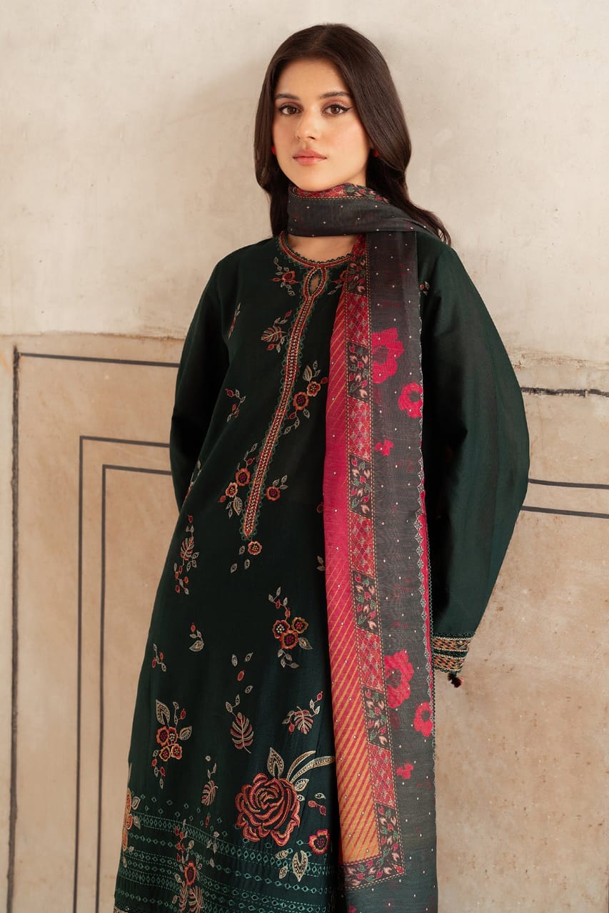 3PC-LAWN EMBROIDERED SUIT-JAZMIN-VM3178
