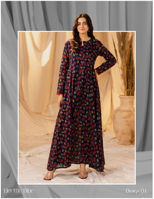 2 PC Lawn unstitched Suit-VM10