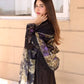 Unstitched Embroidered Silk Suit -VM369