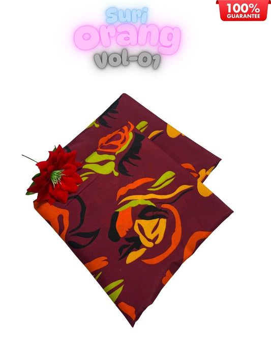 2 PC Lawn unstitched Suit-VM01