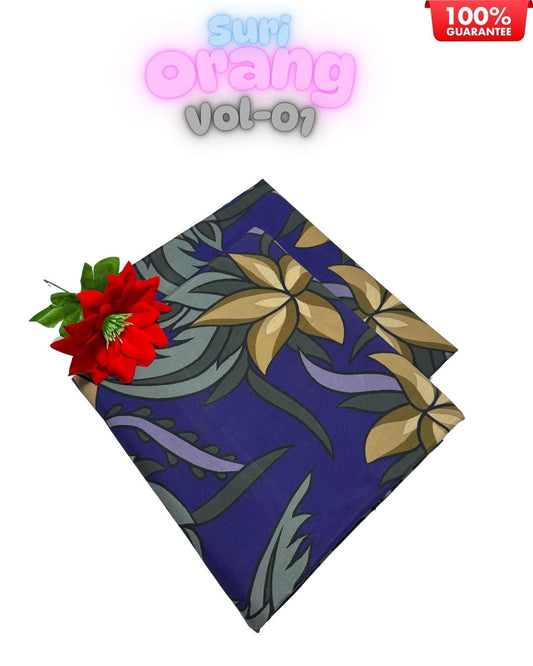 2 PC Lawn unstitched Suit-VM02