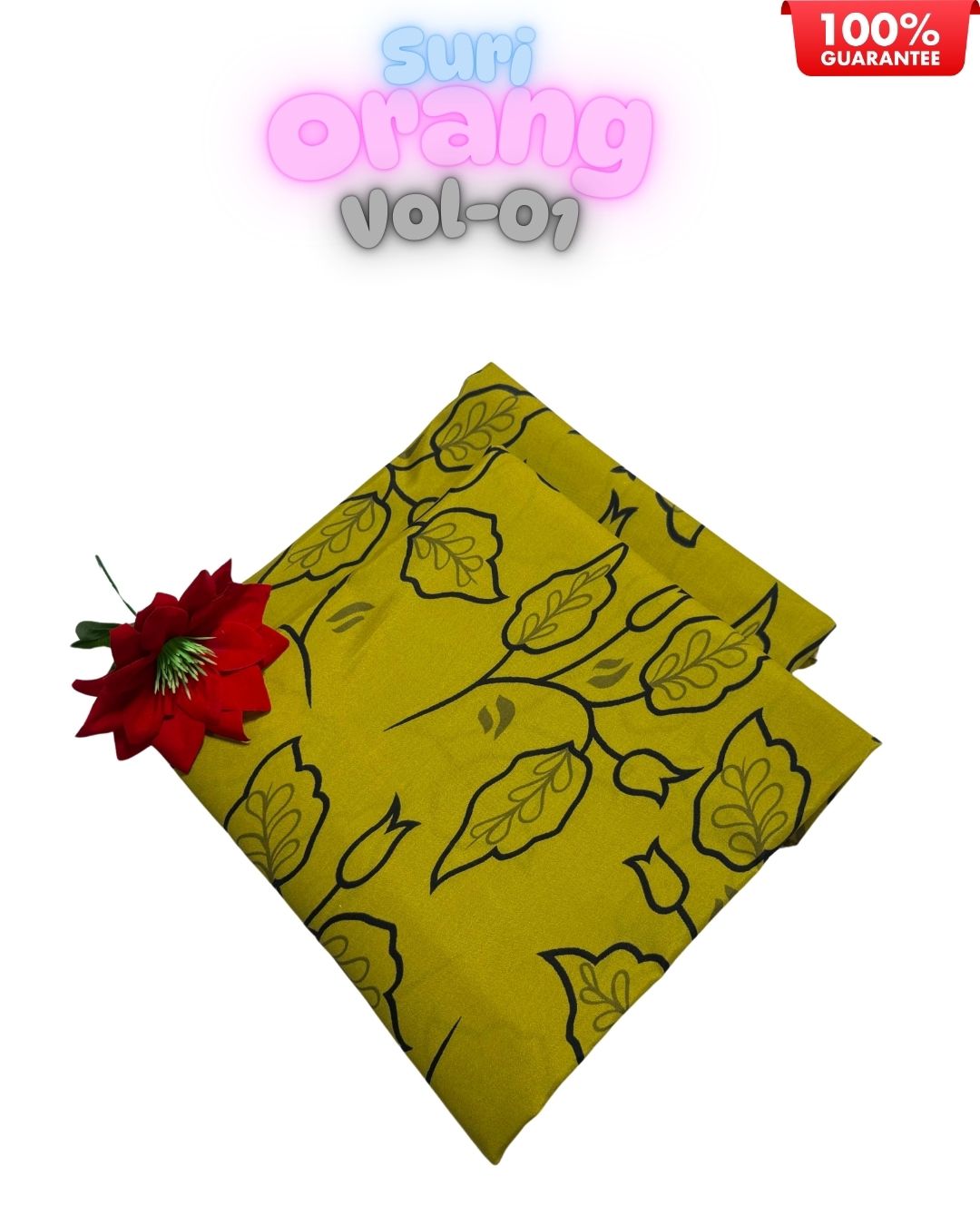 2 PC Lawn unstitched Suit-VM05