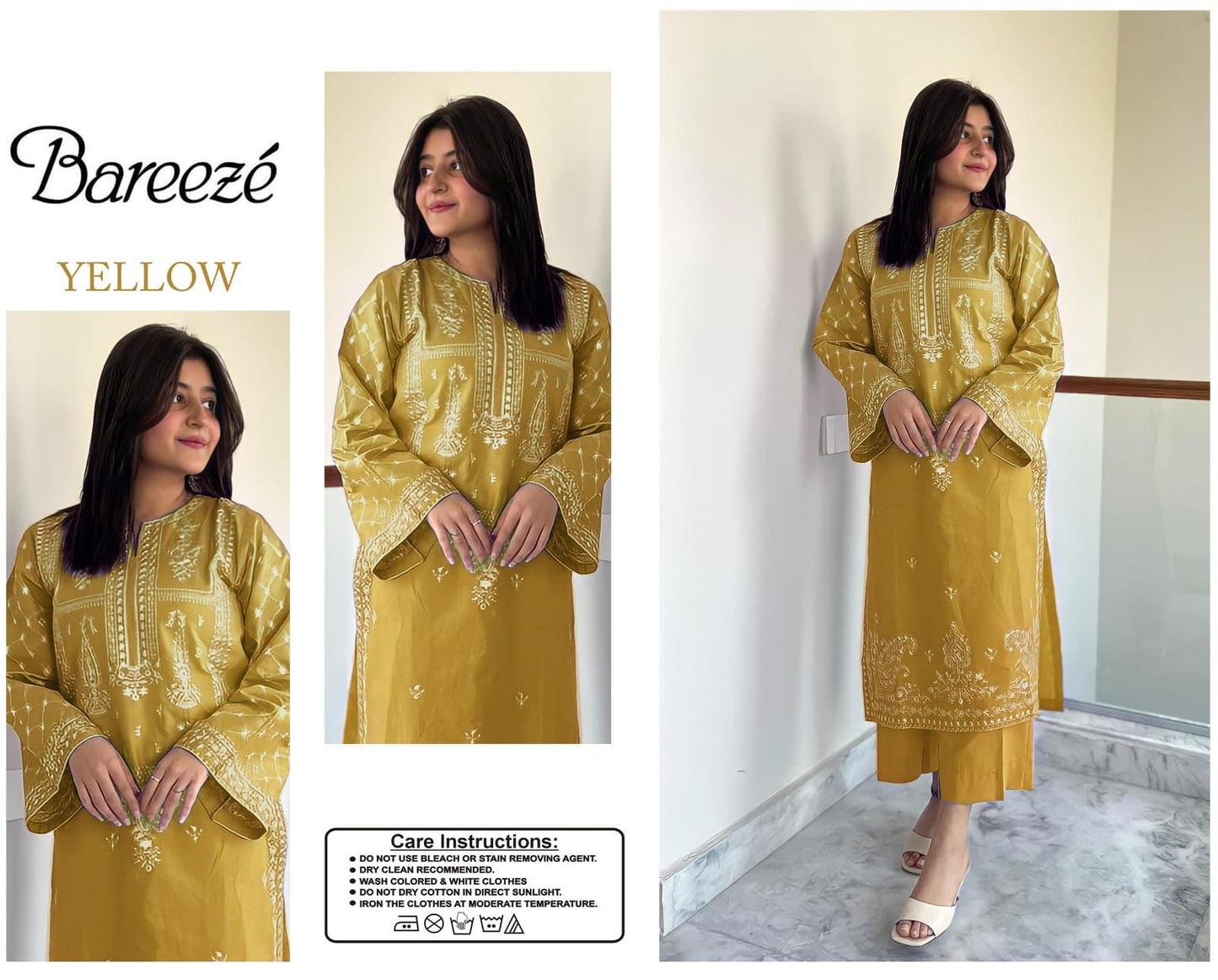 2 Pc Embroidered Lawn Suit (unstitched)-VM11