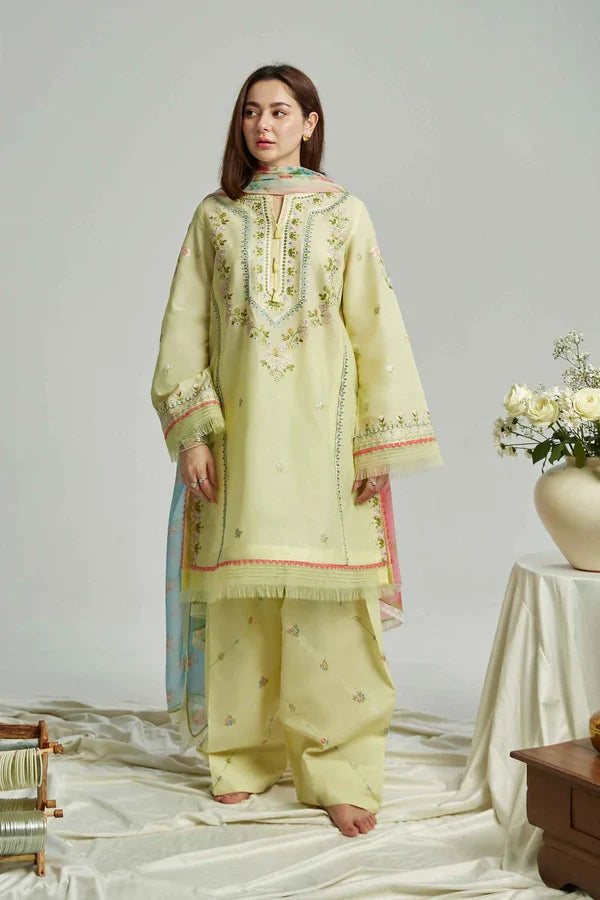 3PC-LAWN EMBROIDERED SUIT-COCO-VM3179