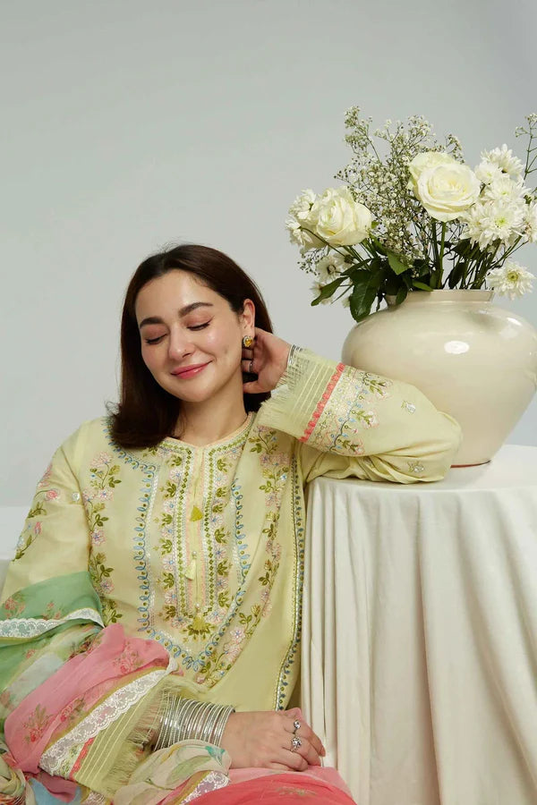 3PC-LAWN EMBROIDERED SUIT-COCO-VM3179
