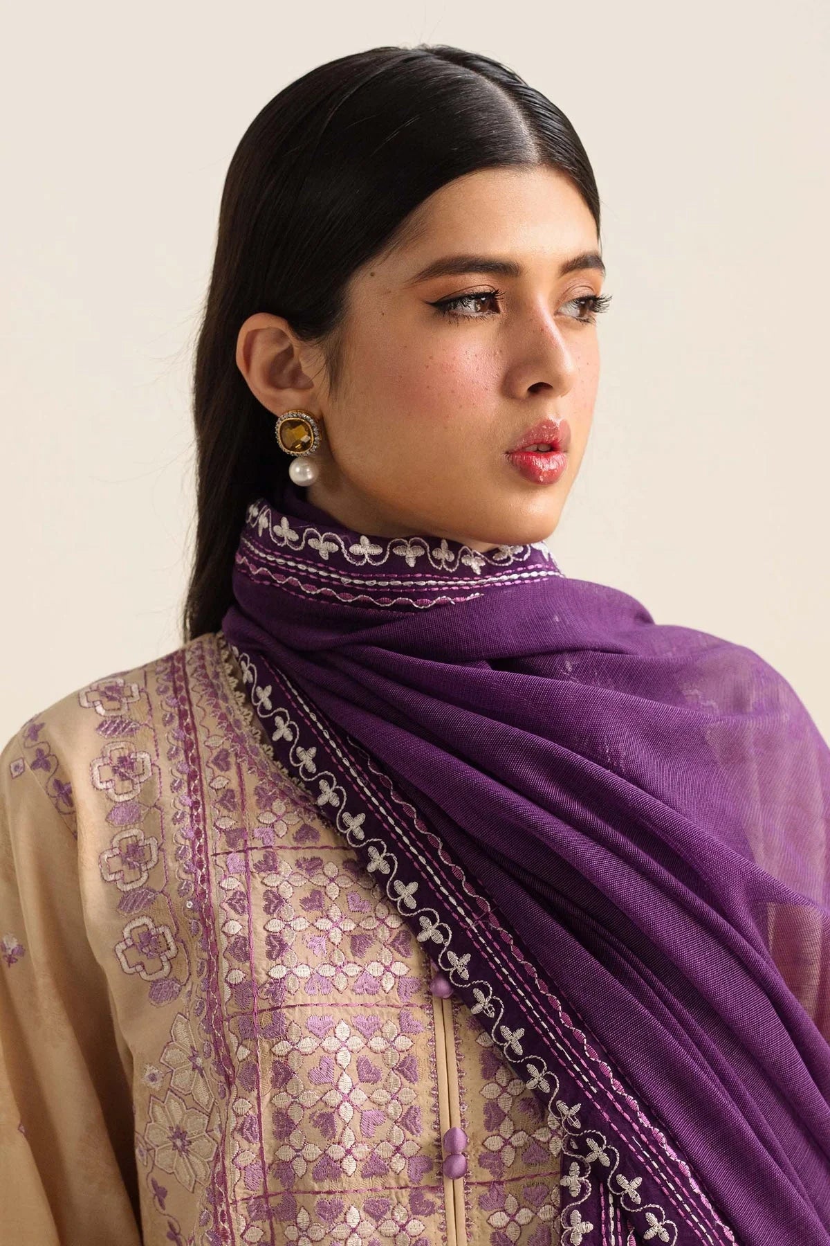 3PC-LAWN EMBROIDERED SUIT-COCO-VM3173