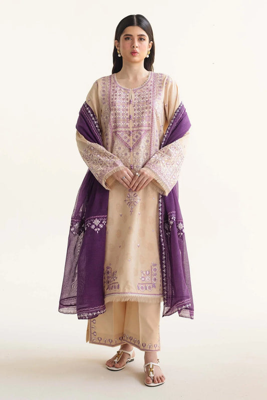 3PC-LAWN EMBROIDERED SUIT-COCO-VM3173
