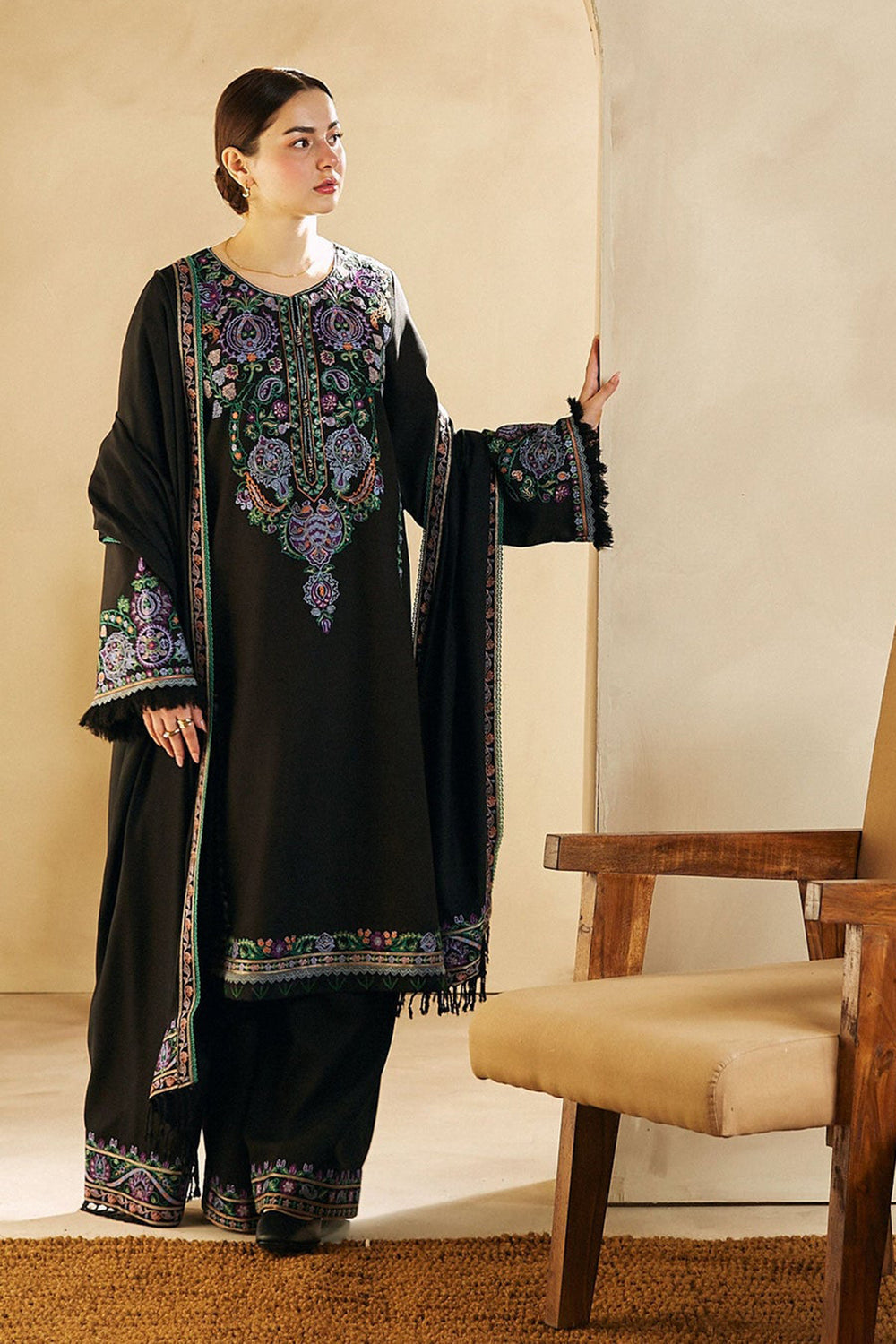 3PC-LAWN EMBROIDERED SUIT-COCO-VM3169