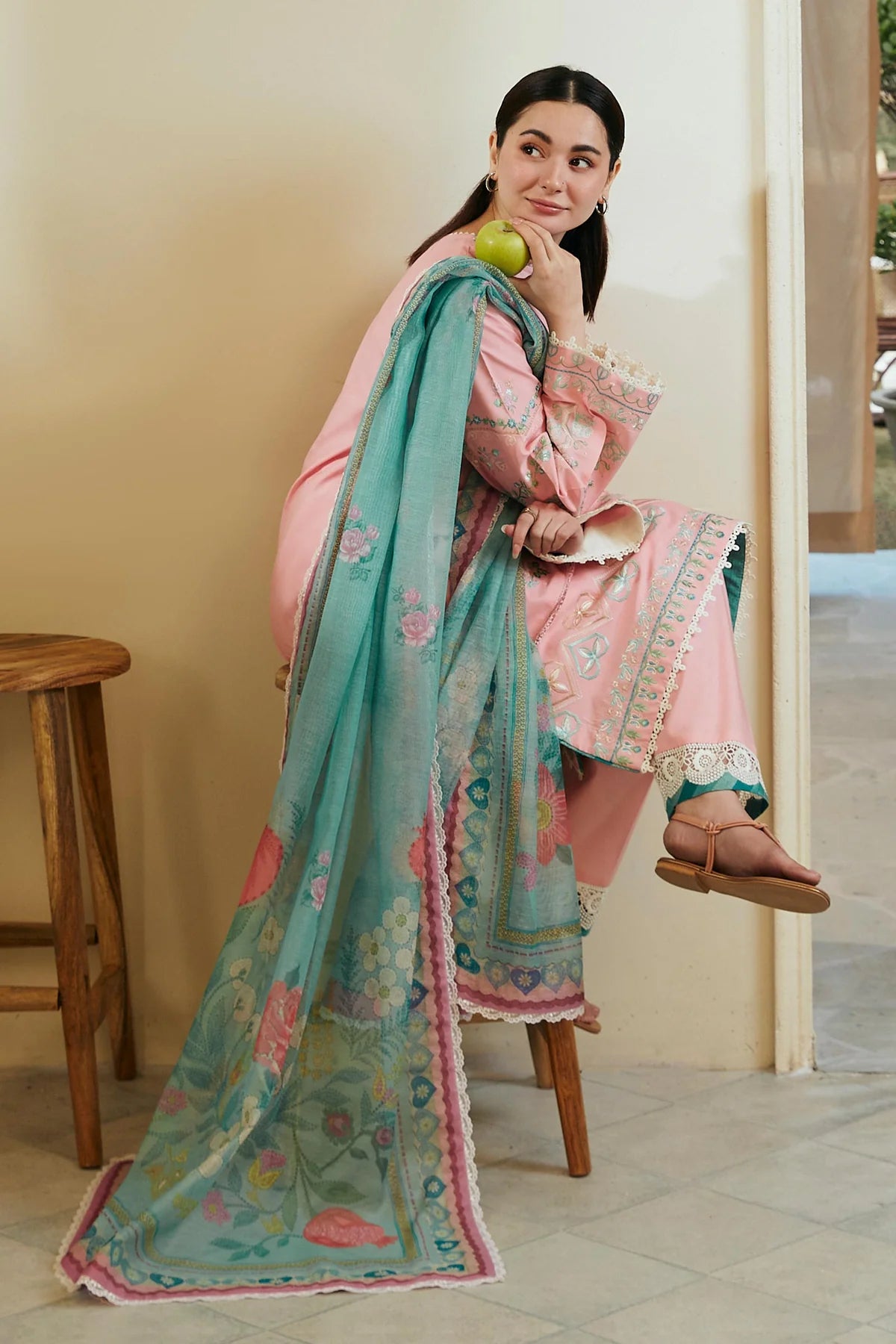 ZARA SHAHJAHAN-3PC LAWN-VM230