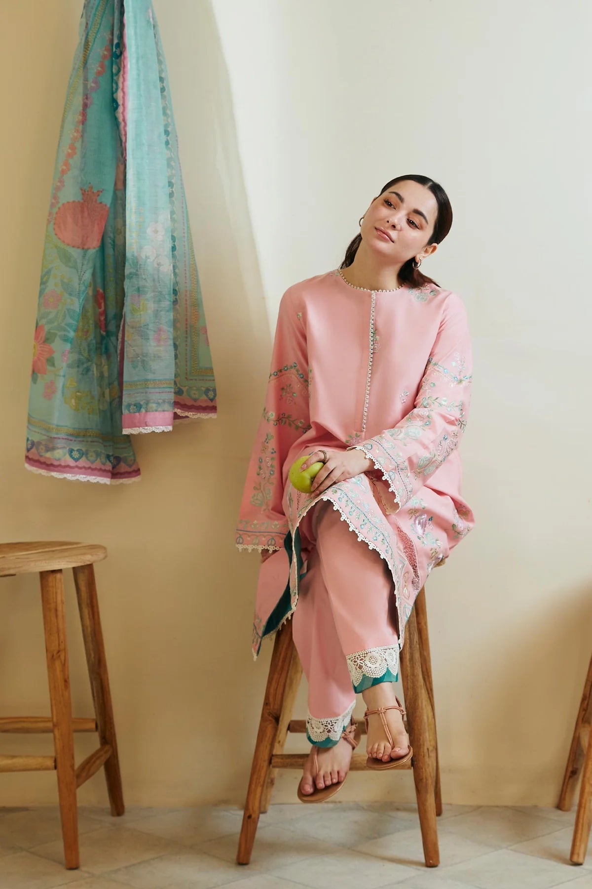 ZARA SHAHJAHAN-3PC LAWN-VM230