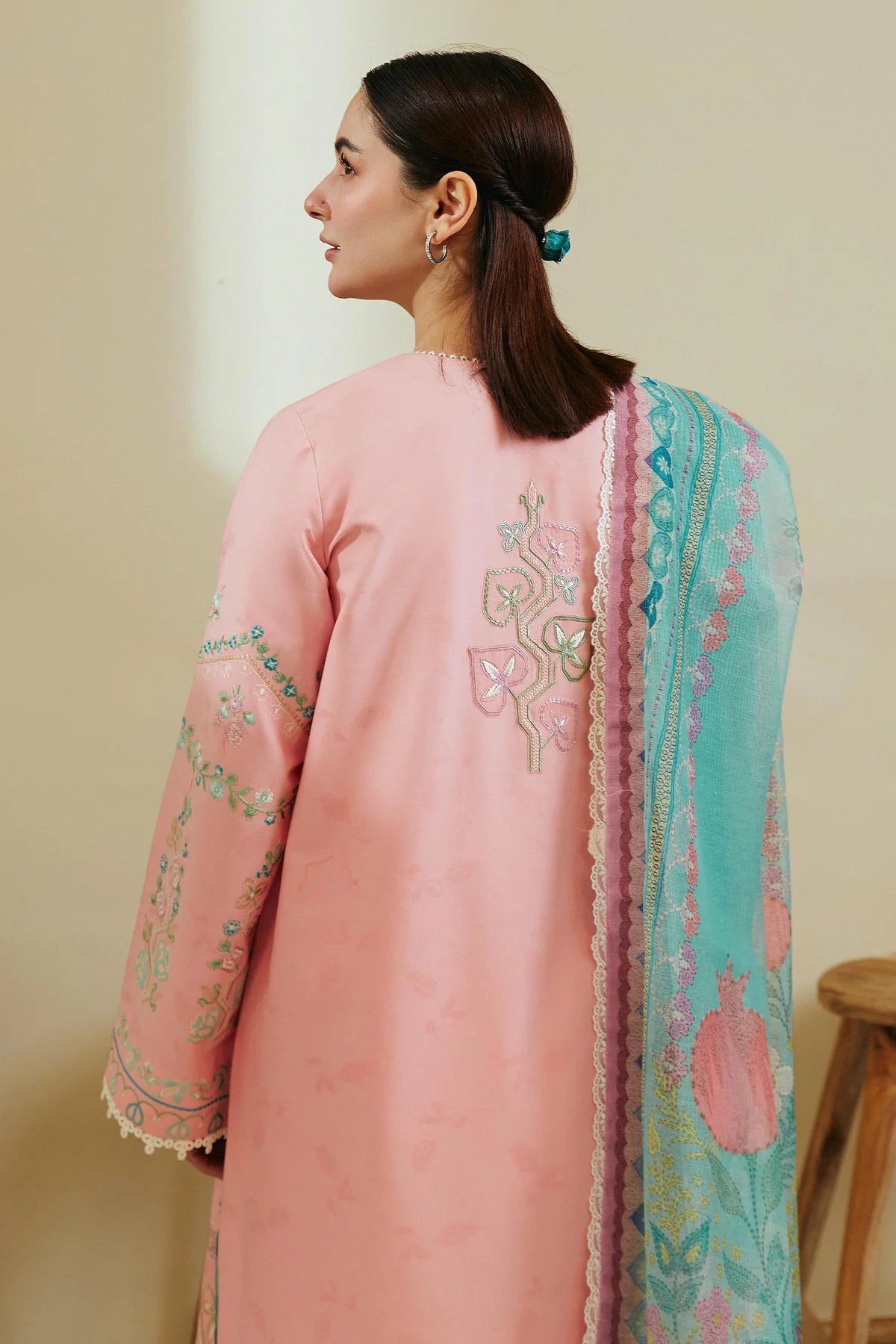ZARA SHAHJAHAN-3PC LAWN-VM230