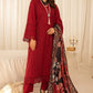 DE-Clare - 3PC Boring Embroidered Shirt with Printed Lawn Dupatta (Unstitched)-VM300