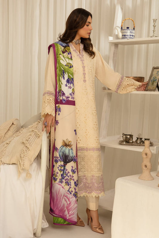 3PC-BORING EMBROIDERED SUIT-VM301