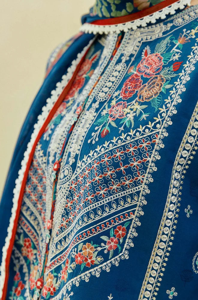3PC-LAWN EMBROIDERED SUIT-SEHER-D1-VM3150