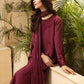 AZURE - 3PC Lawn Embroidered Shirt with Embroidered Chiffon Dupatta (Unstitched)-VM302